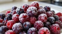 frozen food preserves freshness