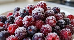 frozen food preserves freshness
