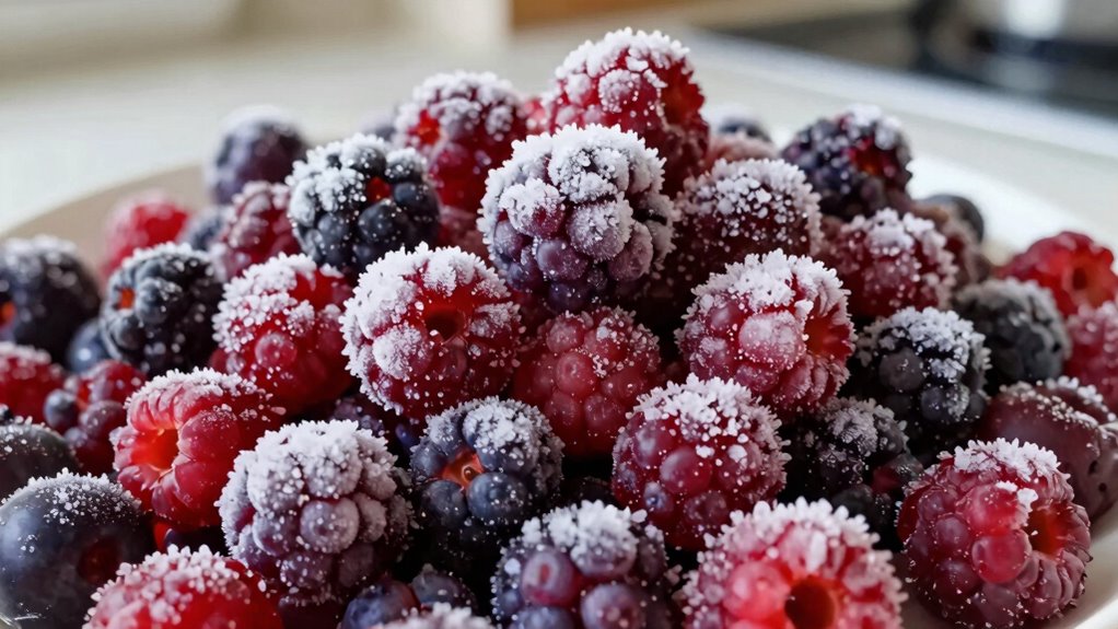 frozen food preserves freshness
