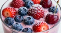 frozen fruit enhances smoothies