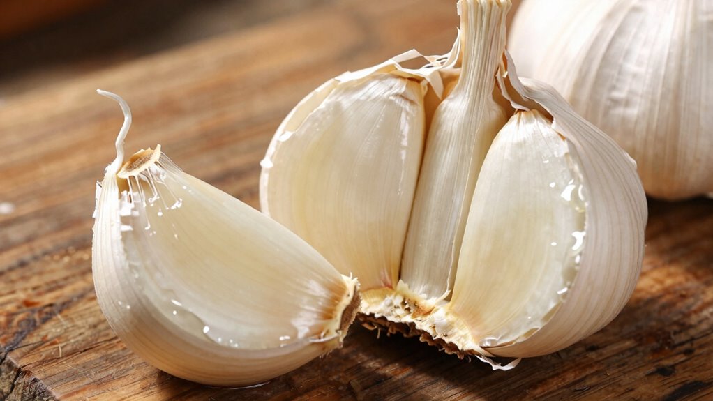 garlic cut influences flavor