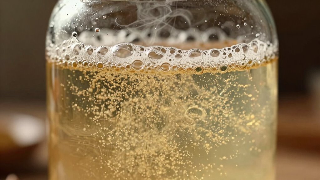 gas formation in fermentation