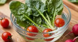 gentle produce cleaning method