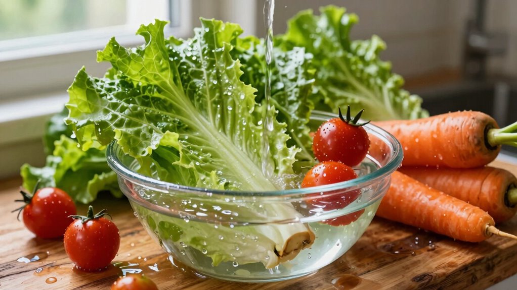 gentle produce cleaning methods