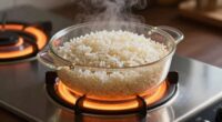 heating method alters rice