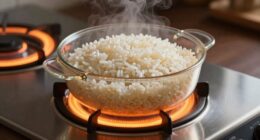 heating method alters rice