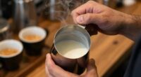 inconsistent milk frothing results