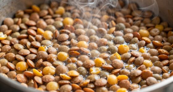 lentil cooking behavior explained