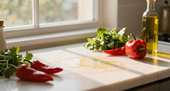 lighting enhances food presentation