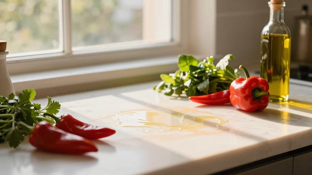 lighting enhances food presentation