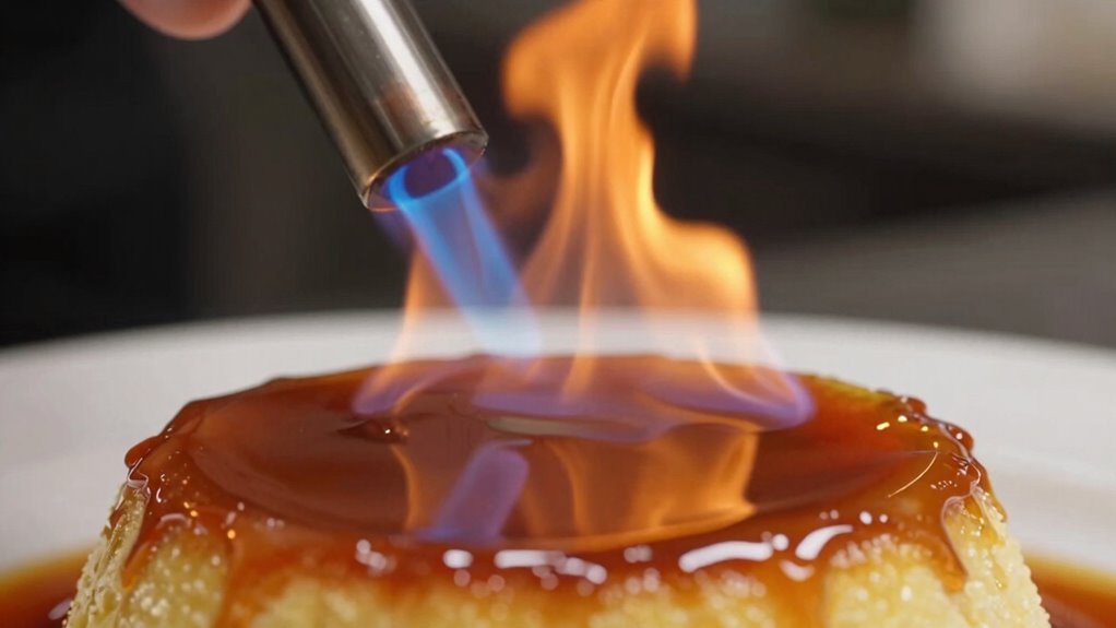 master safe dessert torching