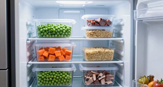 maximize freezer storage space