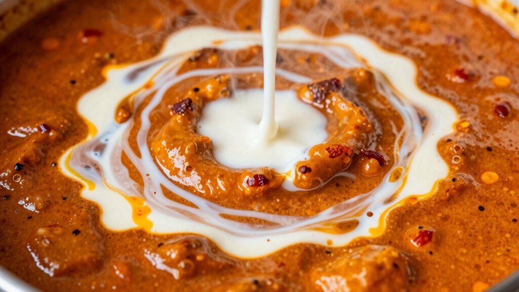 milk curdles in cooking