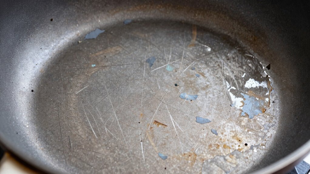 nonstick coating deterioration causes