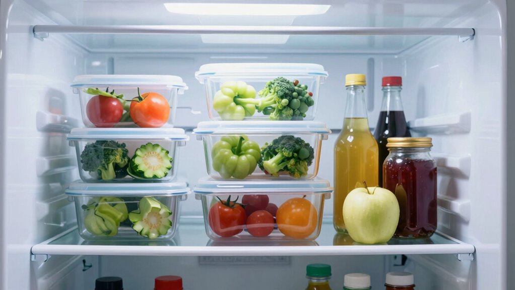 optimal fridge shelf organization