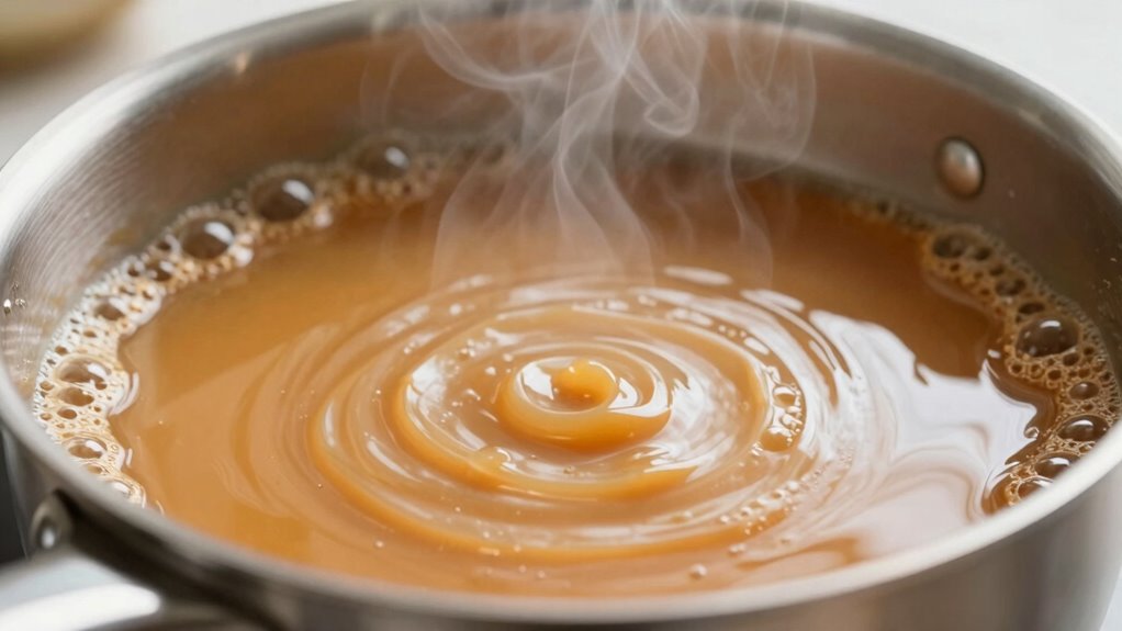 optimal temperature for caramelization