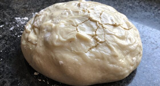 overmixed dough becomes tough