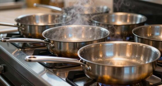 pans heat conduction differences