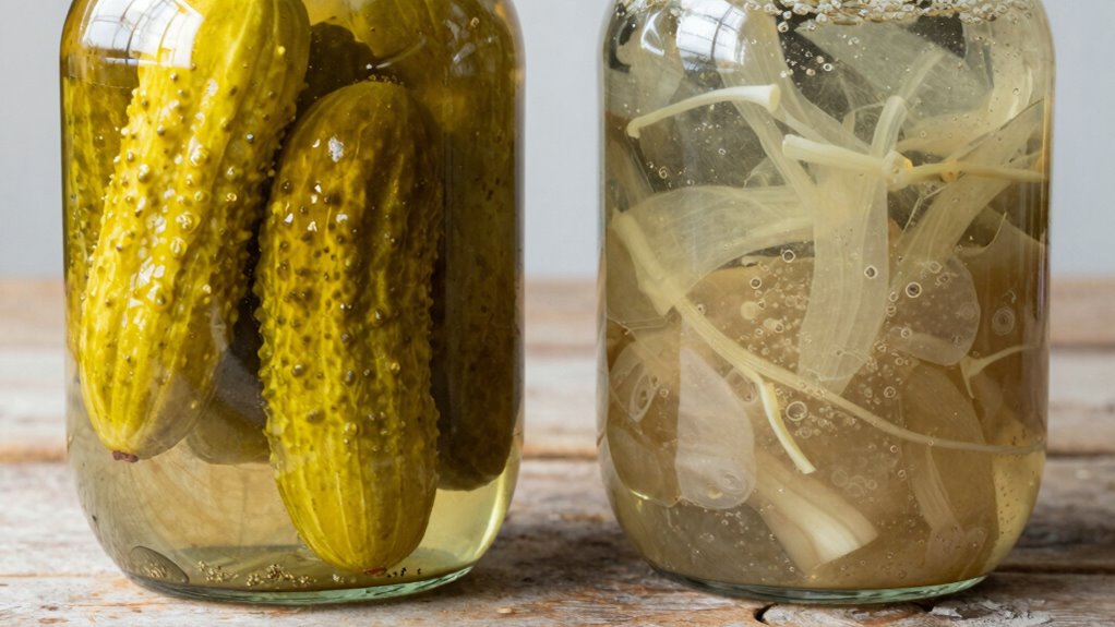 pickling preserves with vinegar