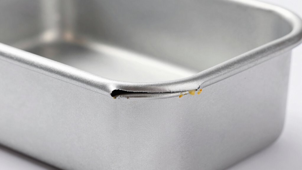 proper pan material and handling
