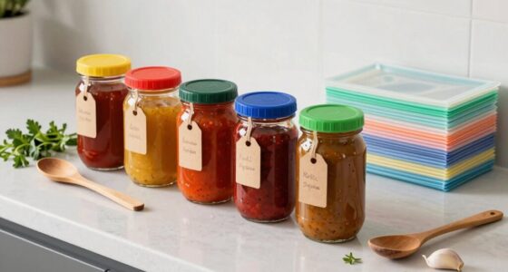 proper storage of sauces