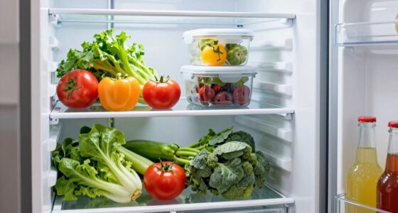 properly organizing fridge shelves