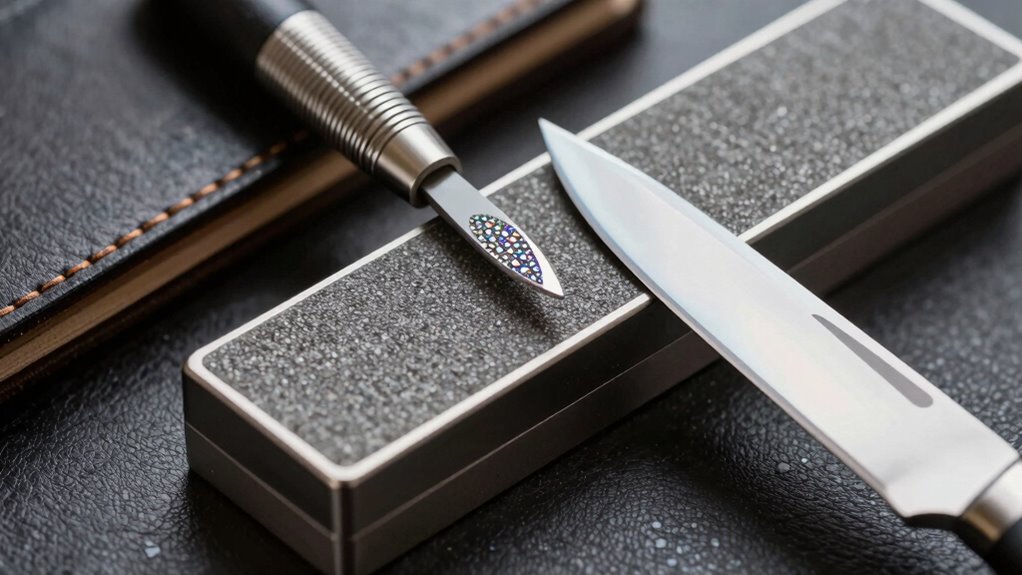 refining and maintaining blades