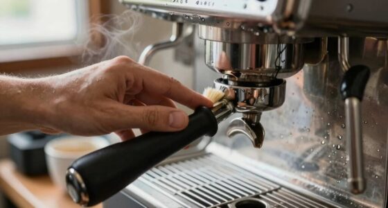 regular coffee equipment cleaning
