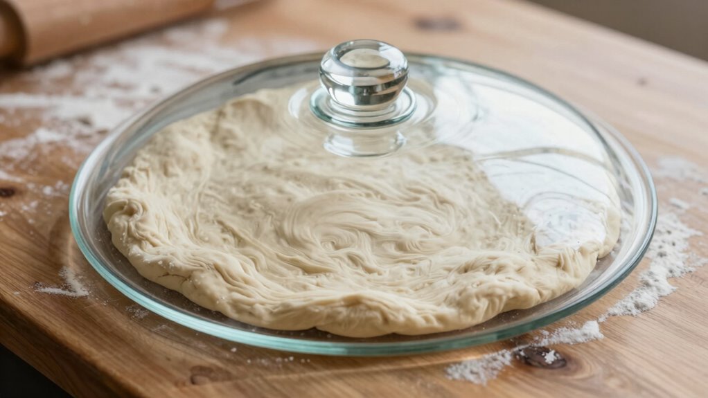 rest dough for easy shaping