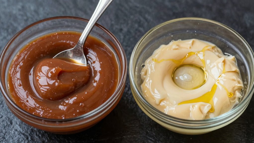 sauces stability depends on ingredients