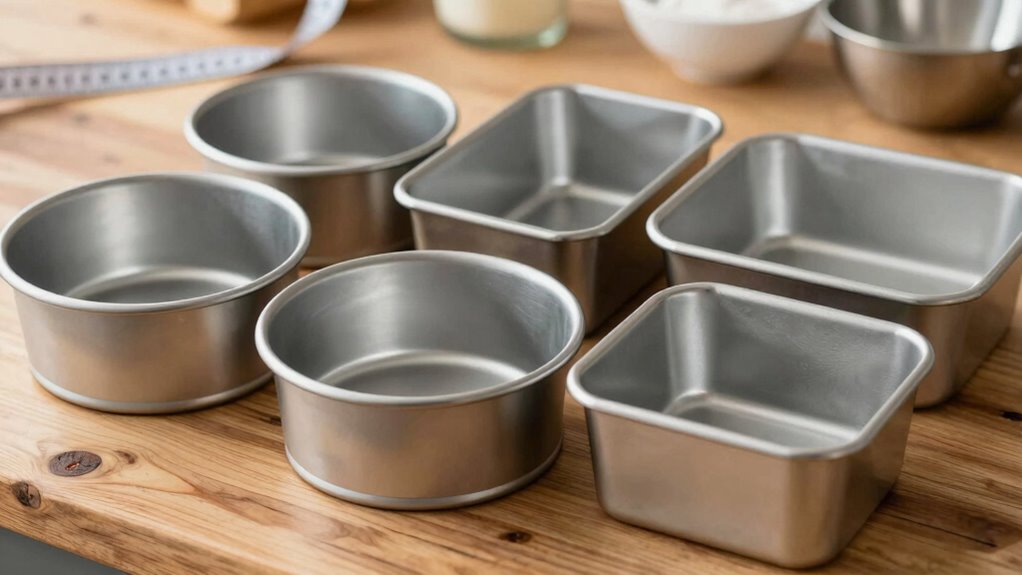 selecting appropriate bakeware sizes