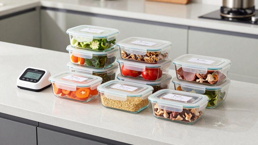 smart batch cooking storage