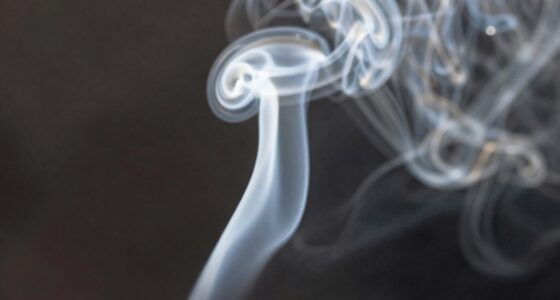smoke color indicates flavor purity