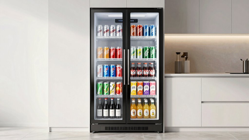 space saving vintage beverage refrigerators