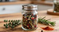 store spices in airtight containers