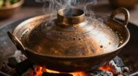 traditional indian cooking vessel