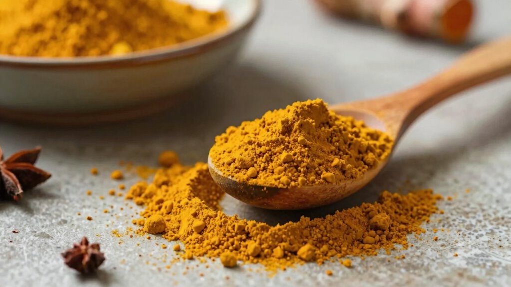 turmeric dulls food flavor