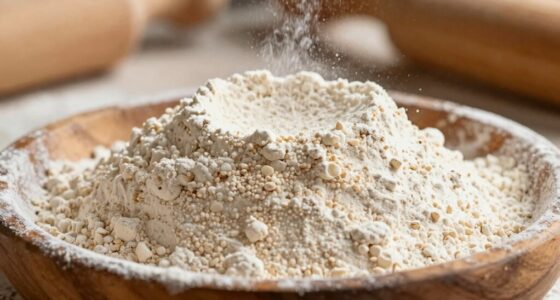 unique flour quality enhances dough