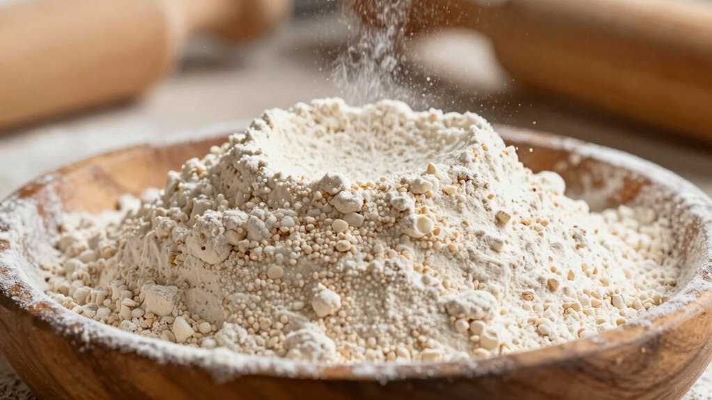 unique flour quality enhances dough