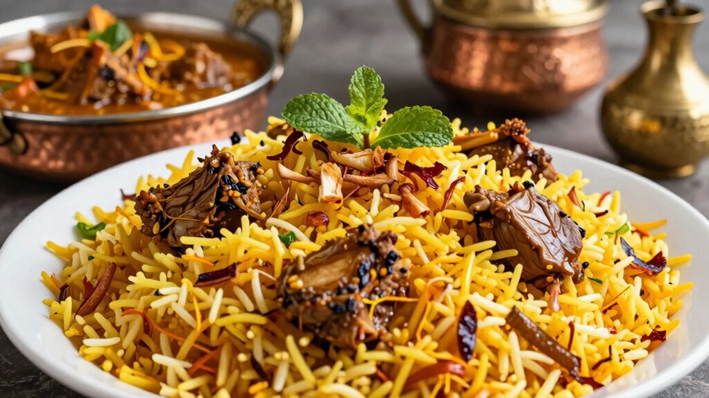unique hyderabadi mughlai cuisine