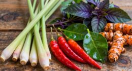 unique southeast asian flavors