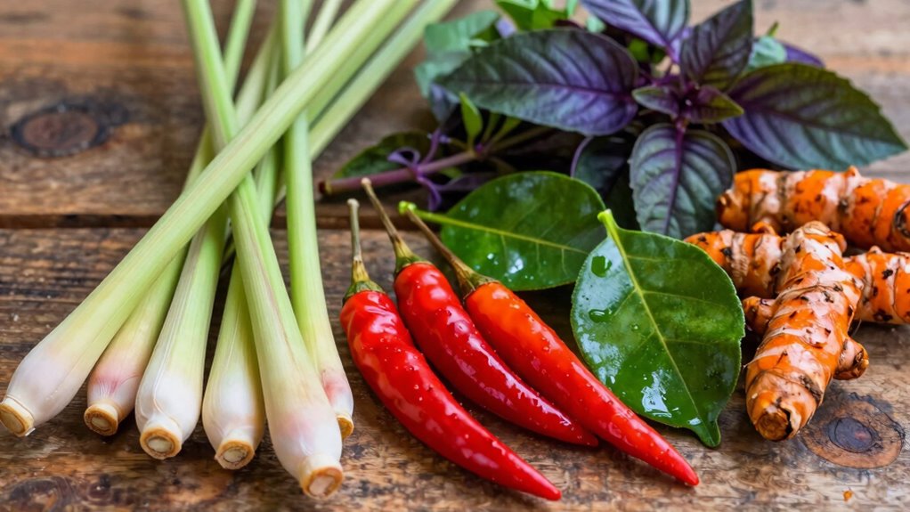 unique southeast asian flavors
