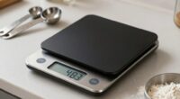 using a kitchen scale