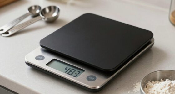 using a kitchen scale