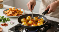 How to turn leftover cooked new potatoes into a spicy Indian snack – recipe