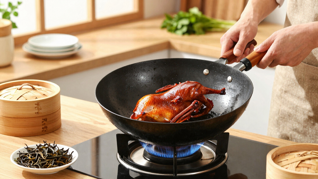 How to use spent tea leaves to smoke Chinese-style duck – recipe