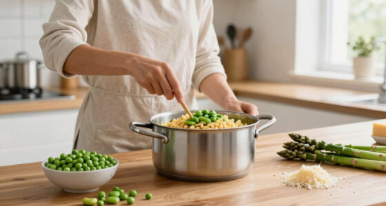Rachel Roddy’s recipe for orzo with peas, broad beans, asparagus, parmesan and lemon | A kitchen in Rome