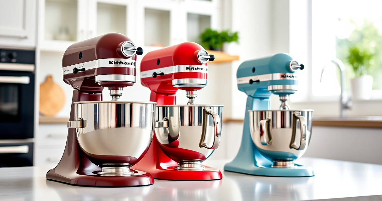 Best KitchenAid Stand Mixers for Large Batches
