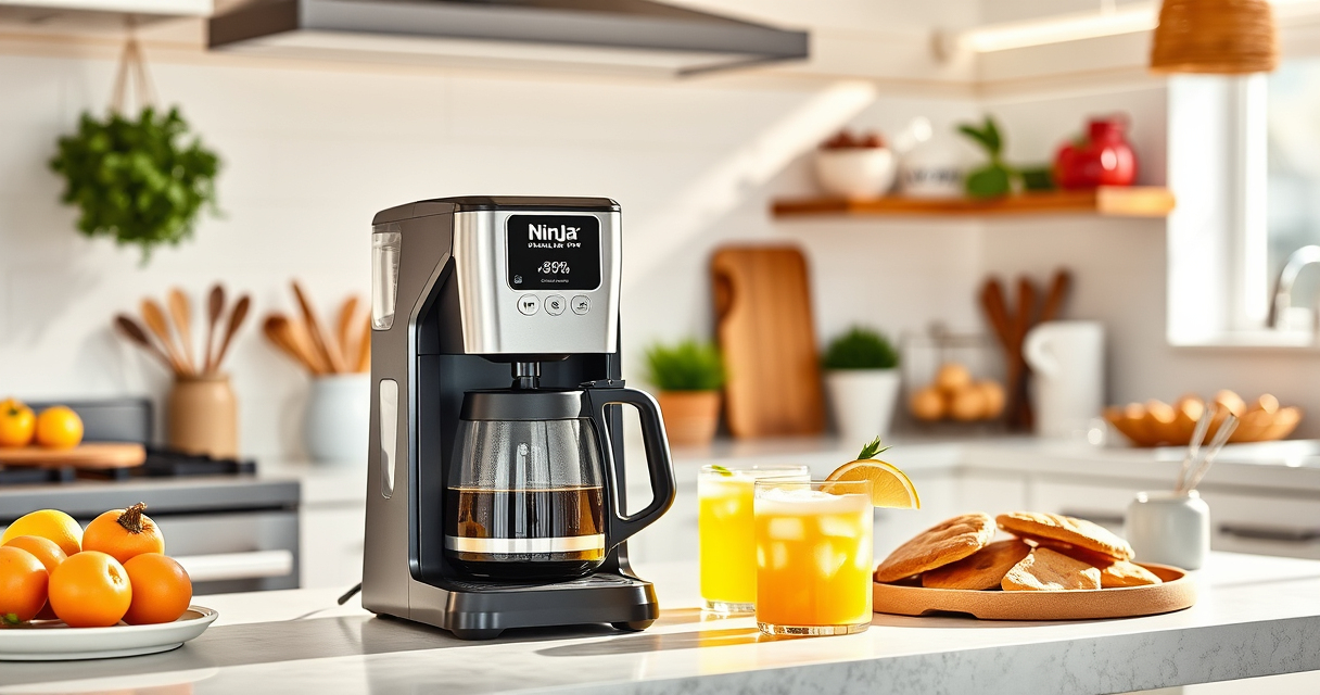 Brew the Perfect Summer Iced Coffee with Ninja DualBrew Pro