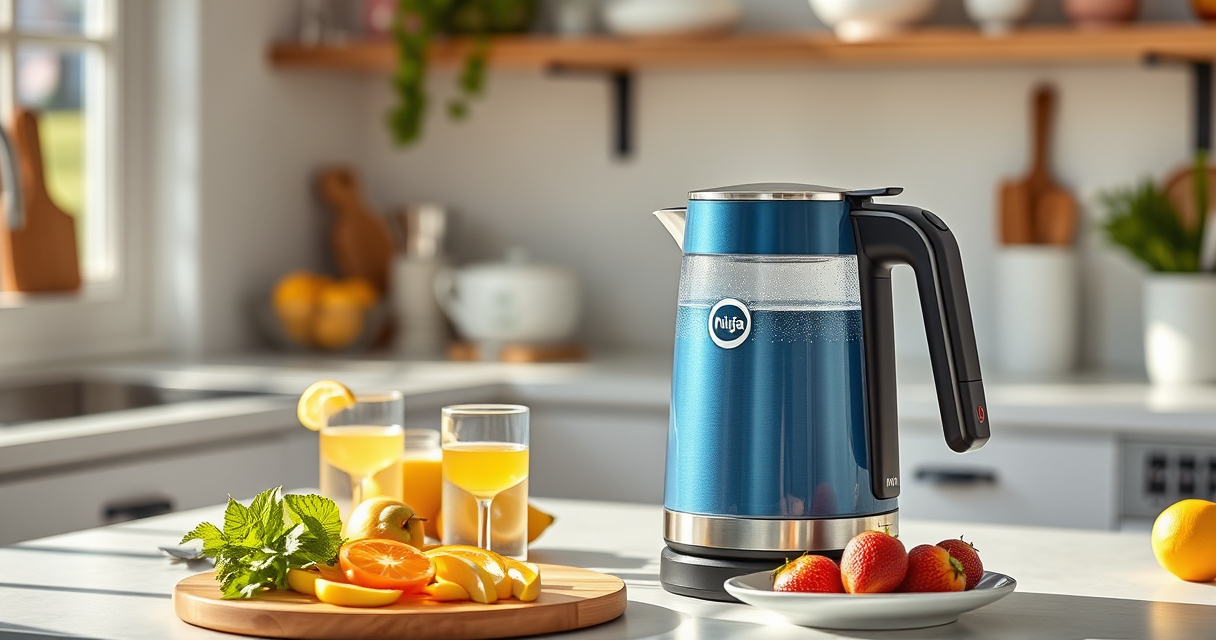 Cool Summer Iced Tea: How to Use the Ninja KT200BL Kettle for Perfect Refreshing Drinks